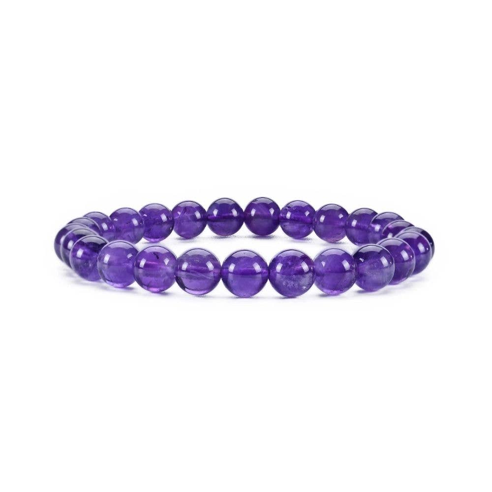 Amethyst Bracelet (8mm)