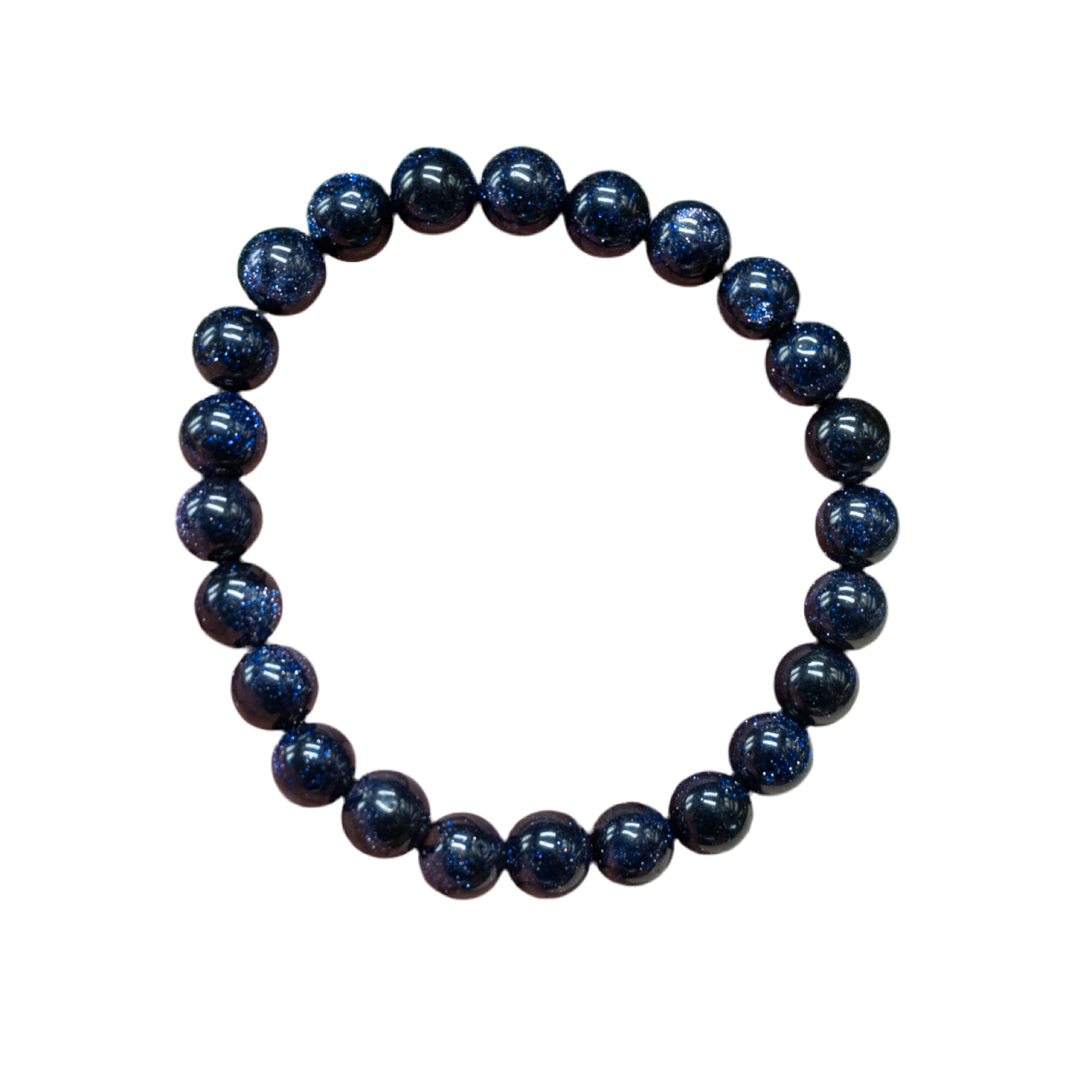 Blue Goldstone Bracelet (8mm)