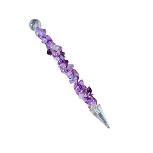 Amethyst Crystal Healing Wand