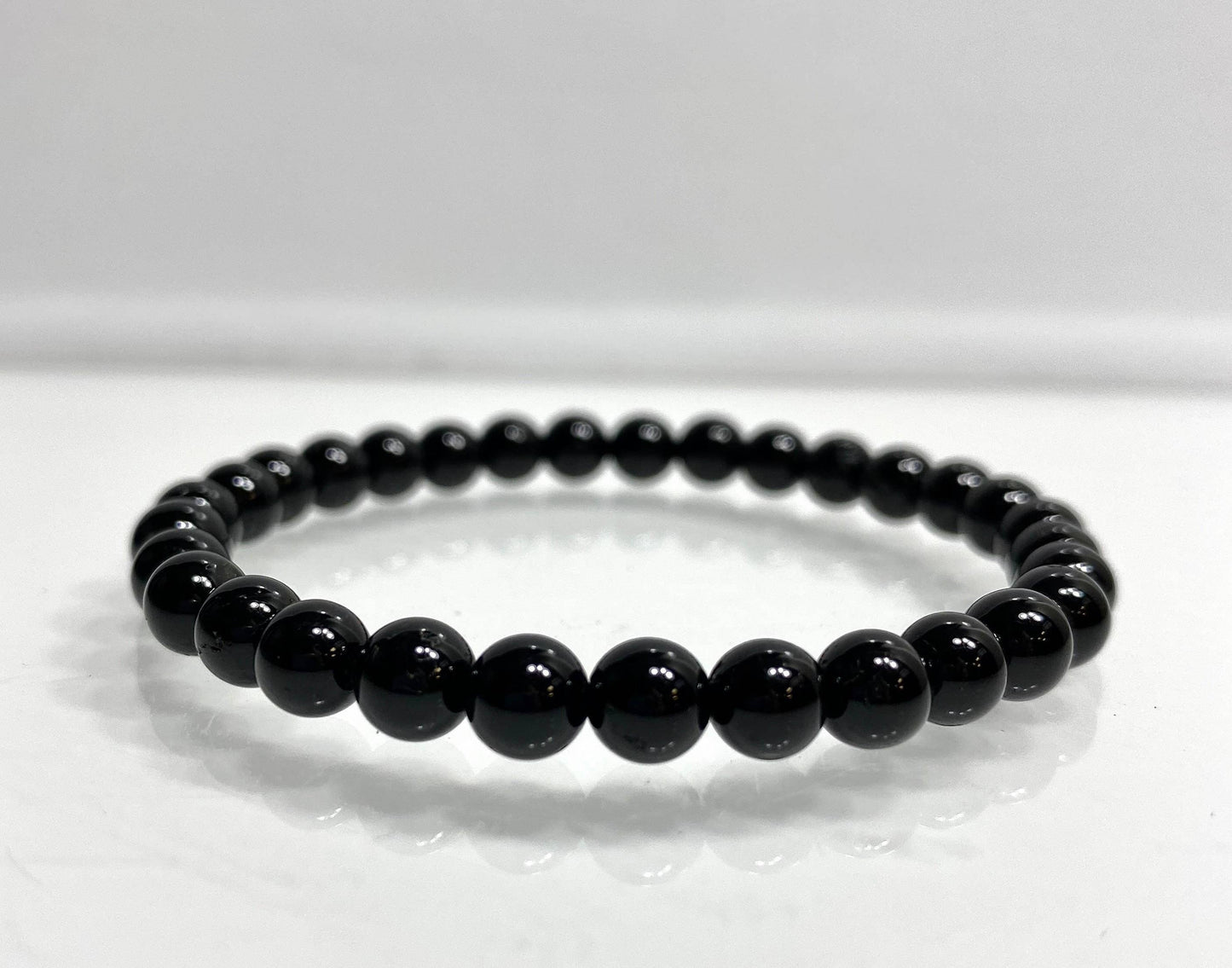 Black Tourmaline Bracelet (6mm)