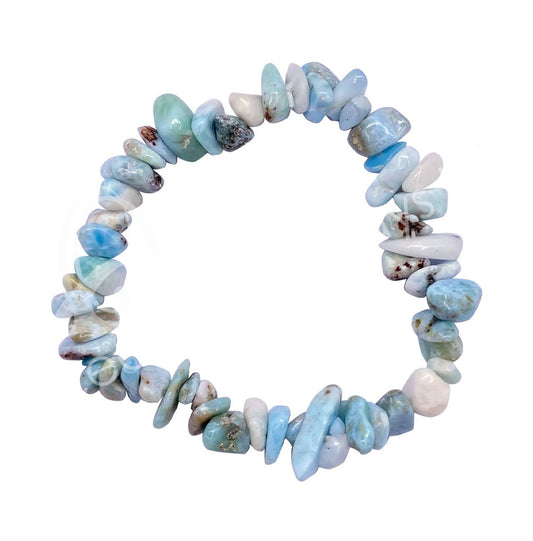 Larimar Chip Bracelet