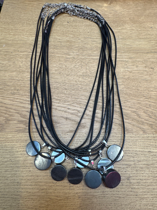 Shungite Coin Protector Necklace
