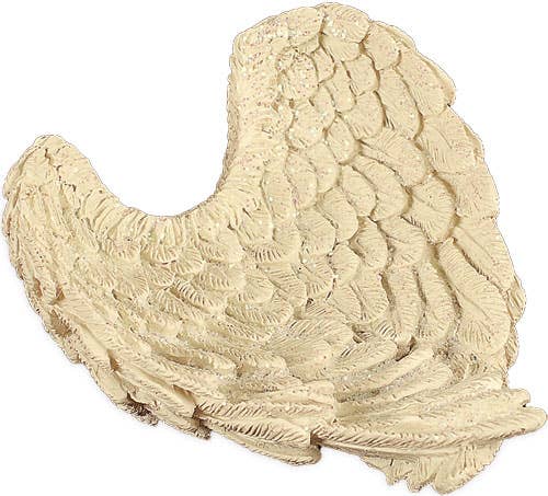Angel Wings Keepsake Holder | Sacred Decor for Your Treasures