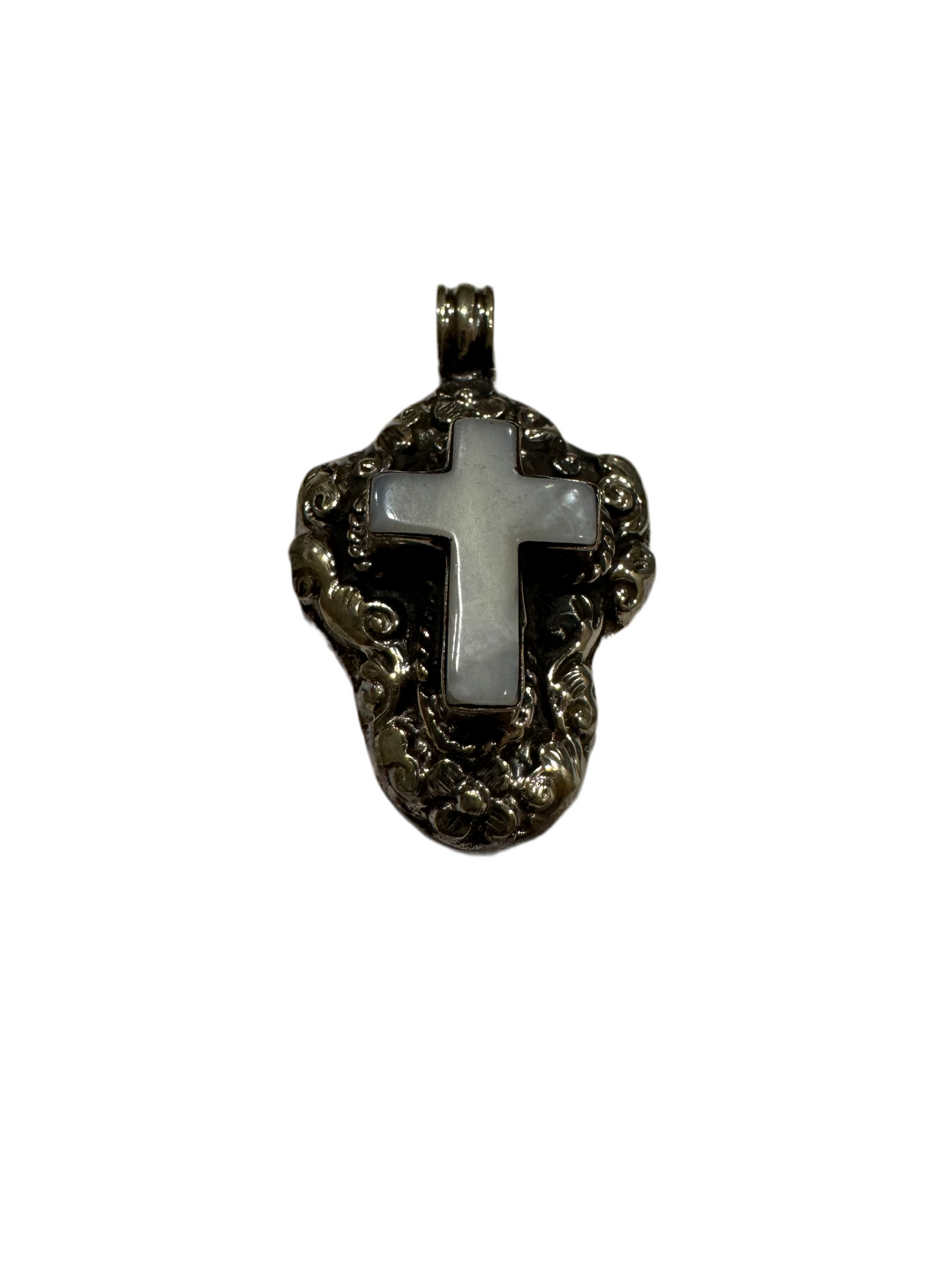 Carved Shell Pendants