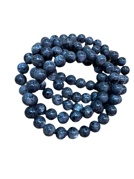 Larvikite Stretch Bracelet 8mm