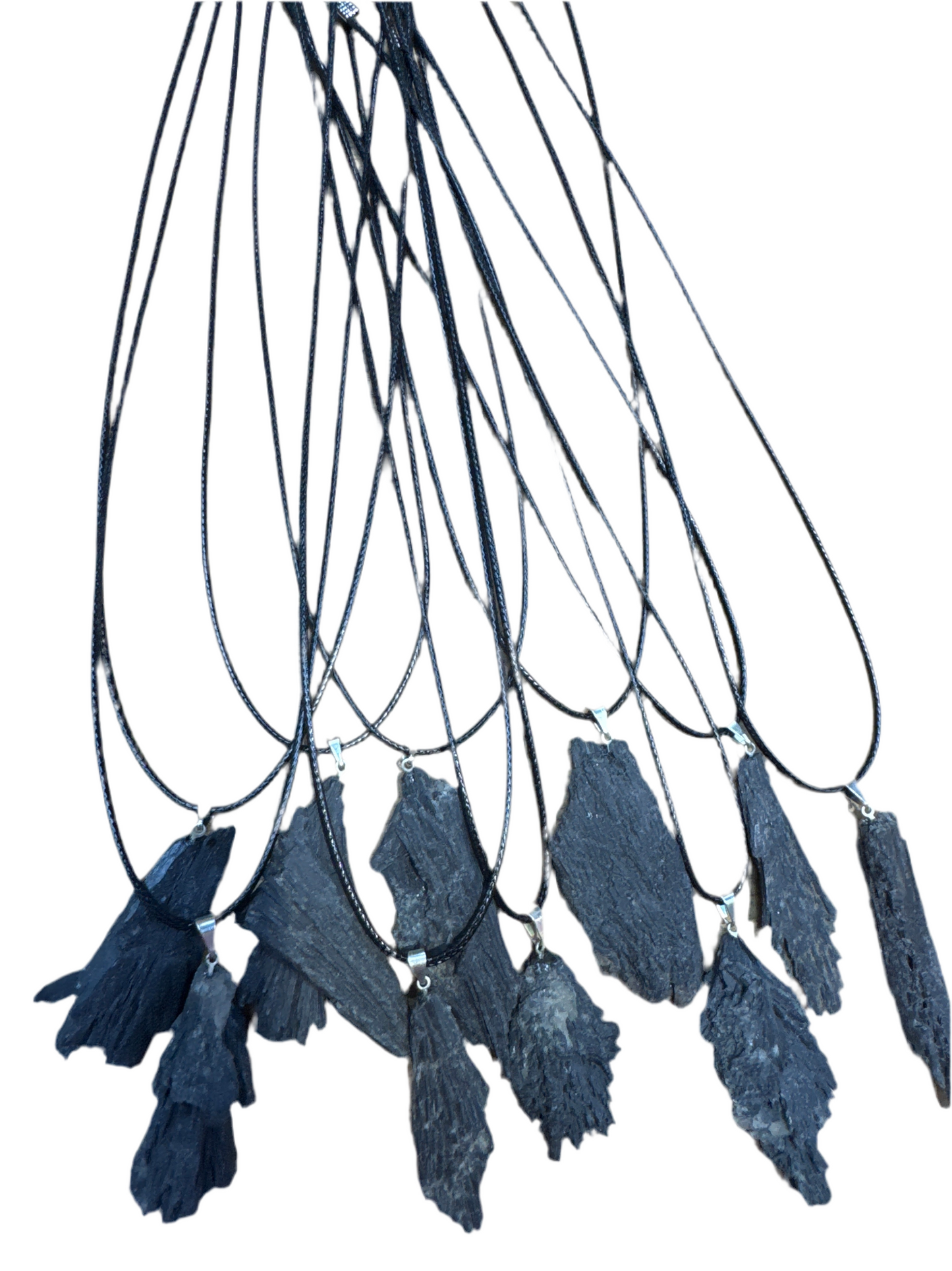 Black Kynanite Protection Necklace