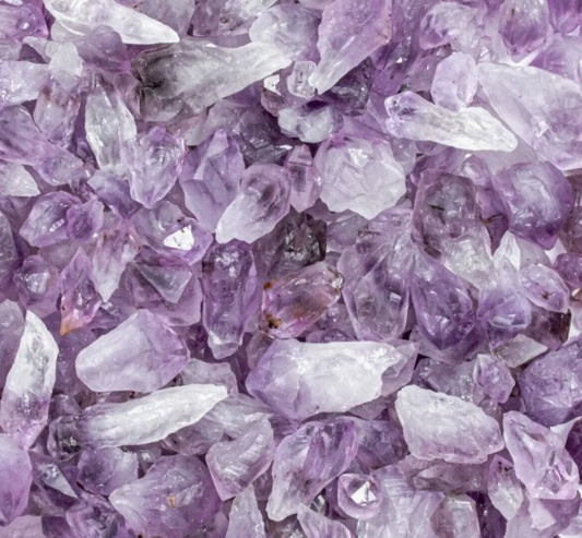 Amethyst Point Raw Rough Pocket Stone