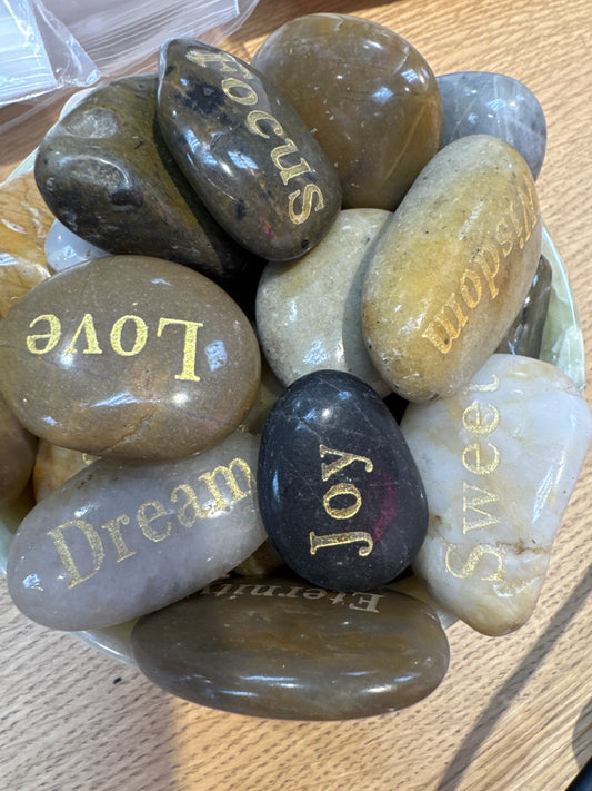 Inspirational Word Stones
