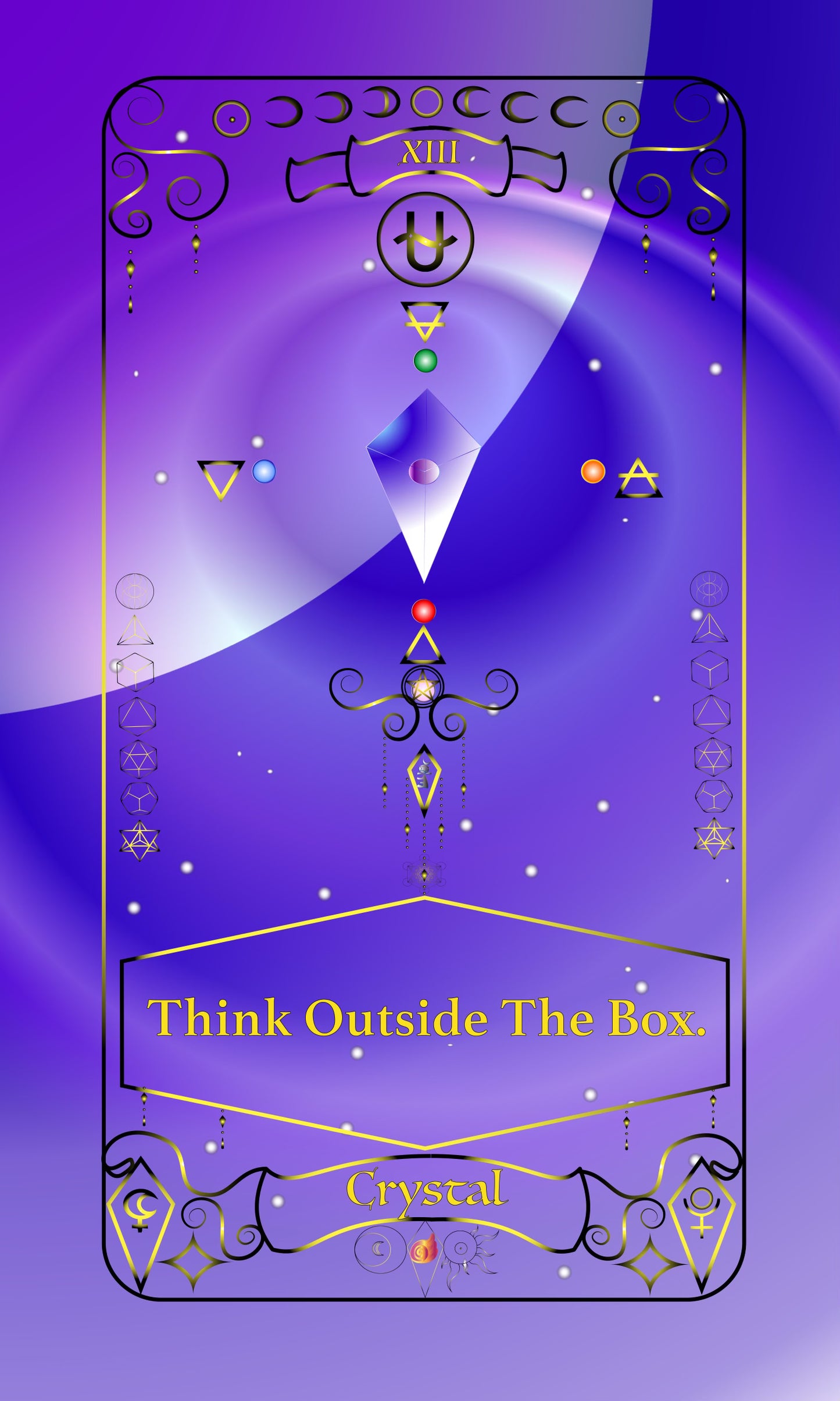 Crystal Alabe Oracle Deck by Kiara