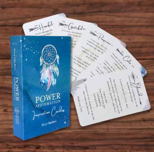 Power Affirmation Inspiration Cards & Journal Bundle