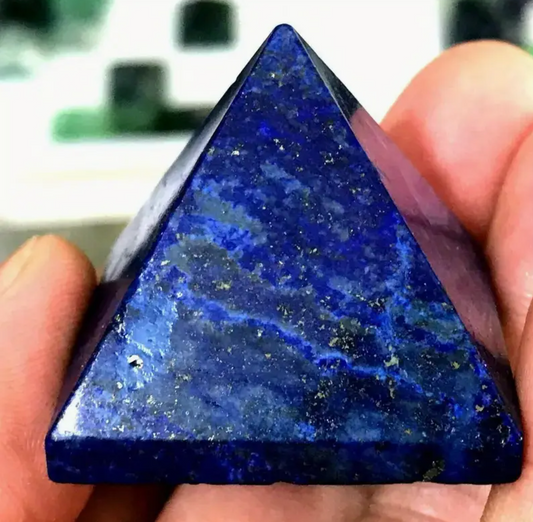 Natural Lapis Lazuli Pyramid (Small)