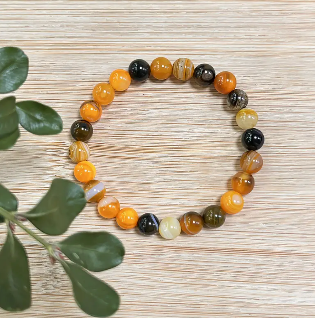 Bumblebee Agate Bracelet