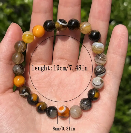 Bumblebee Agate Bracelet