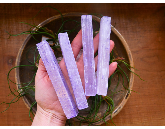 Purple Selenite Sticks