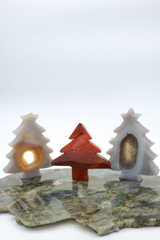 Agate Christmas Trees