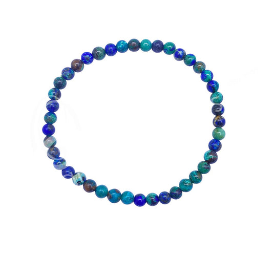 Malachite and Azurite Bracelet (4mm)