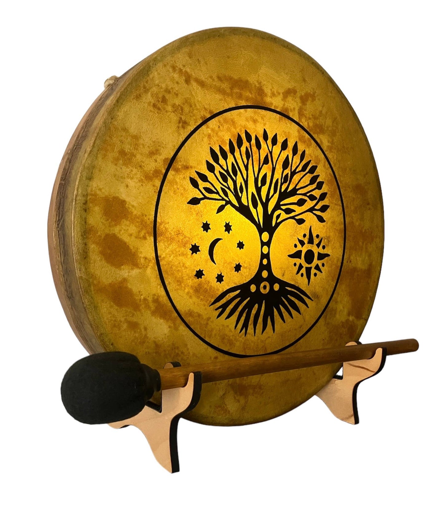 Shaman Tree of Life Drum | Stand NOT Included