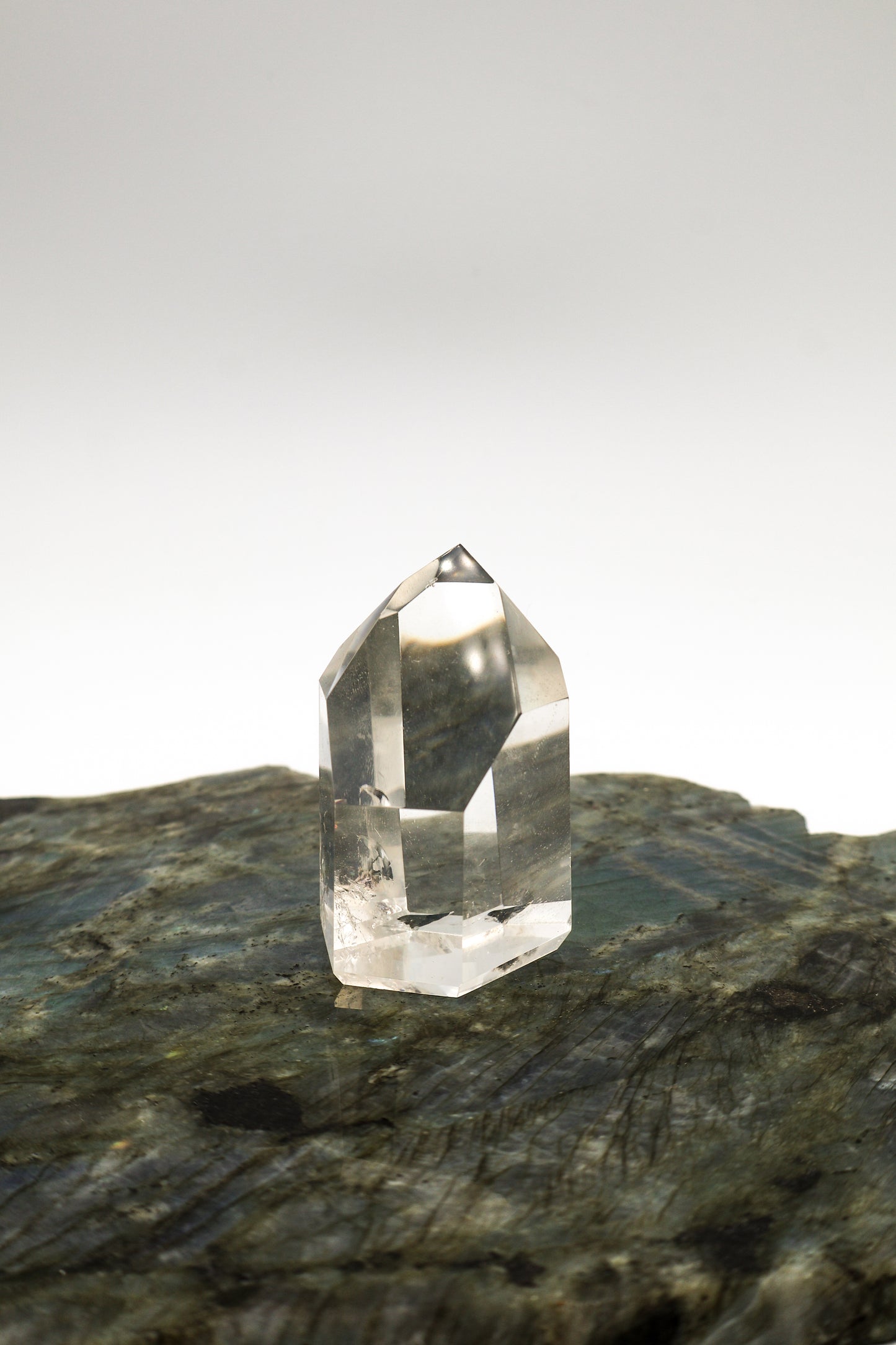 Clear Quartz Obelisk Tower Point (Single Terminated)