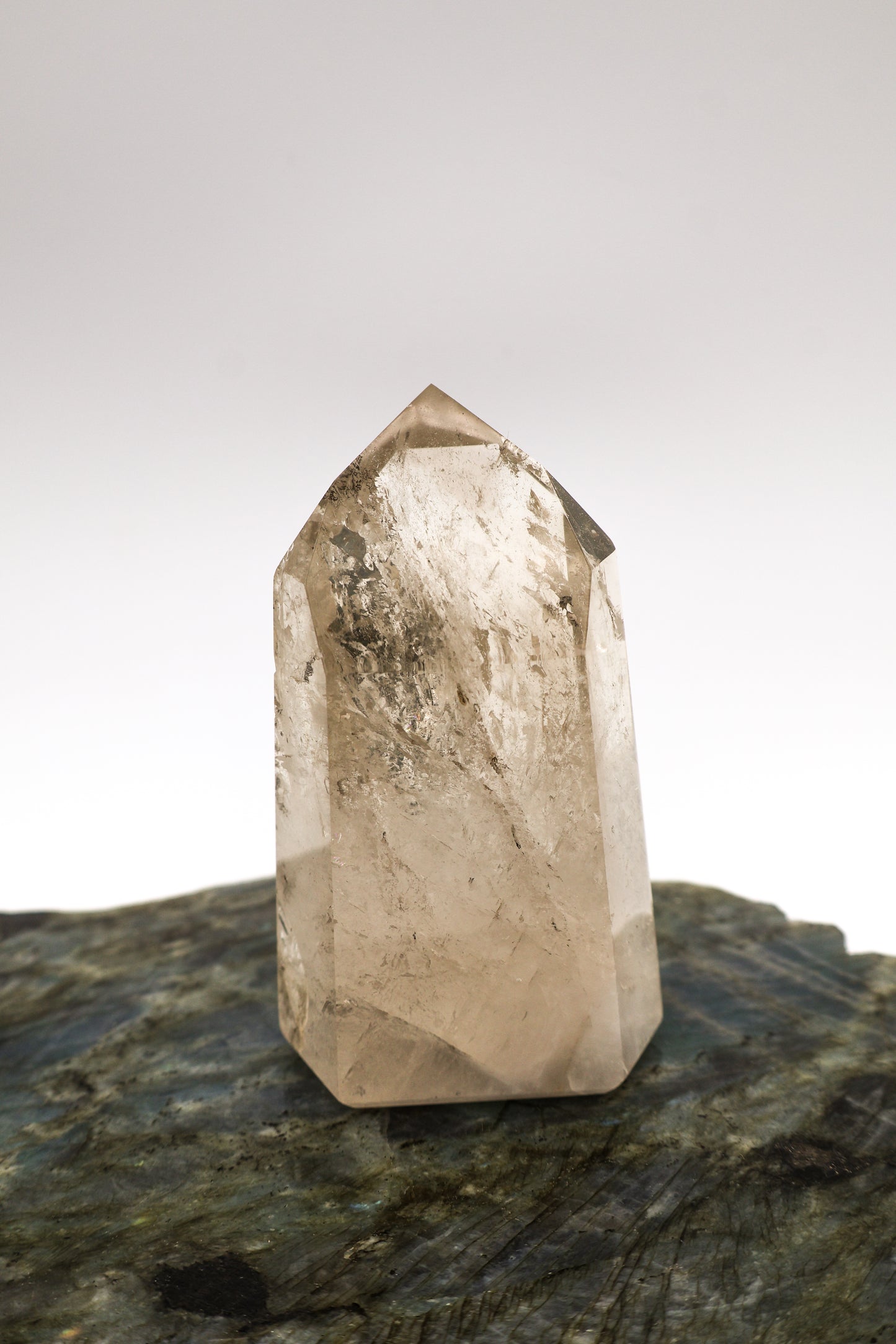 Clear Quartz Towers with Inclusions (Single Terminated)