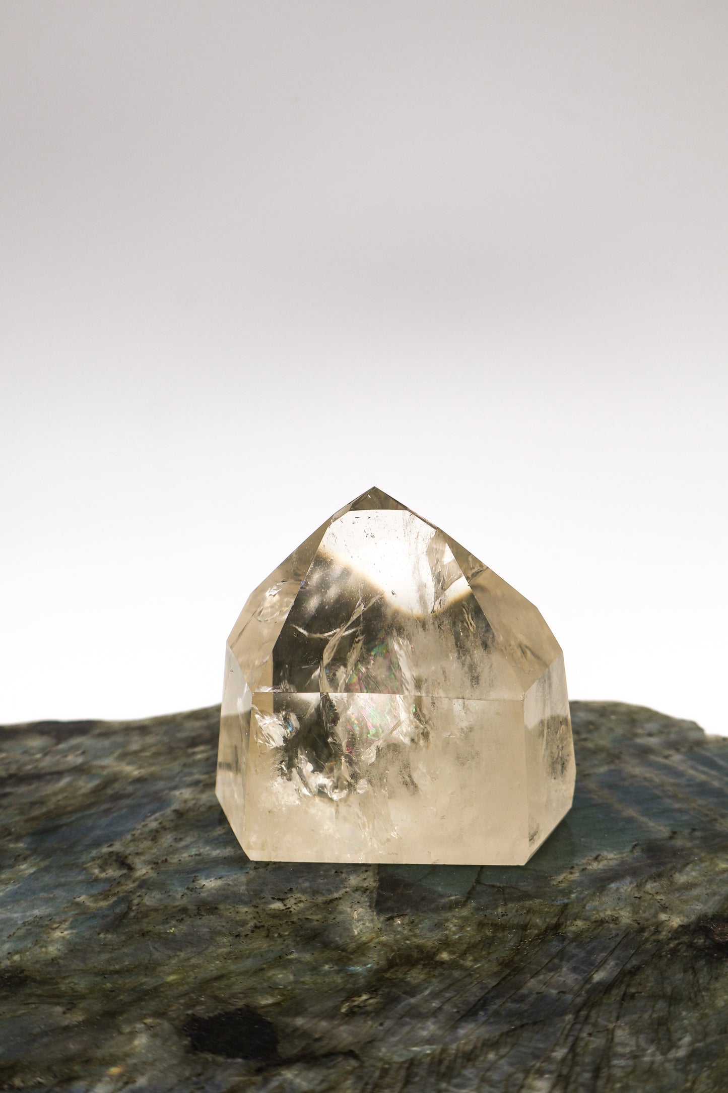 Clear Quartz Towers with Inclusions (Single Terminated)