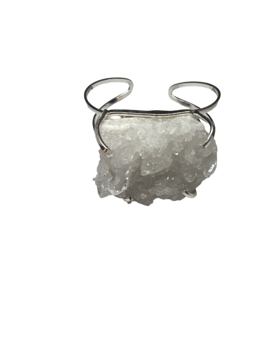 Quartz Raw Cuff Bracelet - Origems