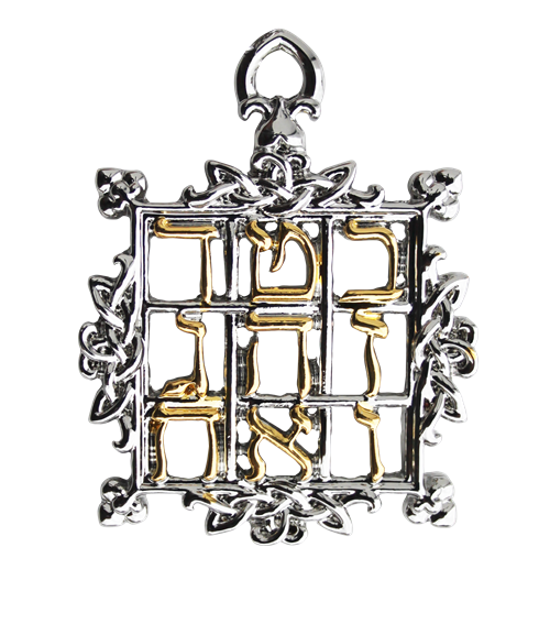 Magic Square of Saturn Pendant