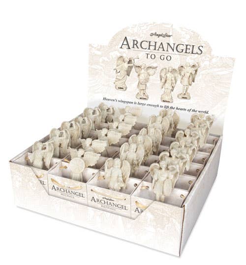 Archangel Statue 3 Inches Tall | Sacred Guardians for Guidance and Light