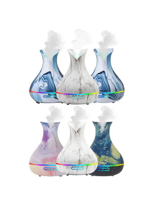 Aromatherapy Diffuser with Pattern Design (300ml) | Cold Air Oil Diffuser