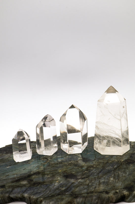 Clear Quartz Obelisk Tower Point (Single Terminated)