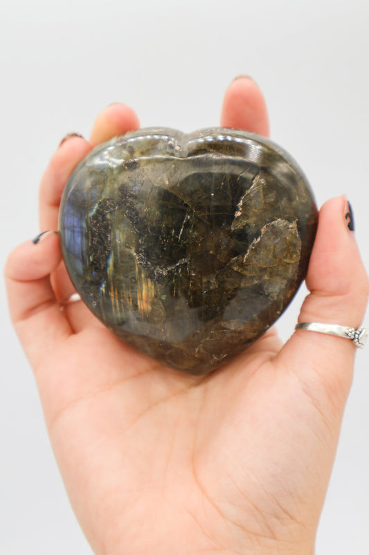 Labradorite Hearts