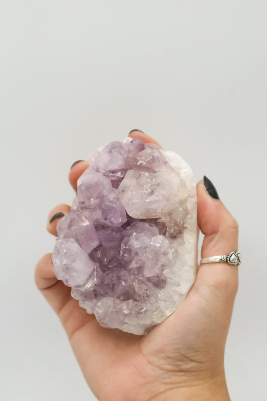 Light Purple Amethyst Cluster