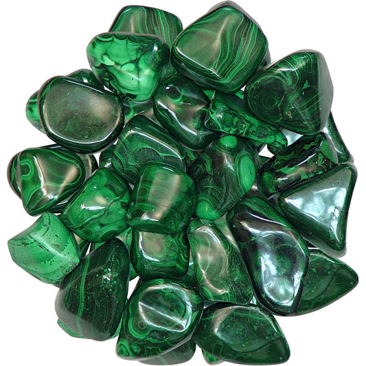 Malachite Tumbled Pocket Stone