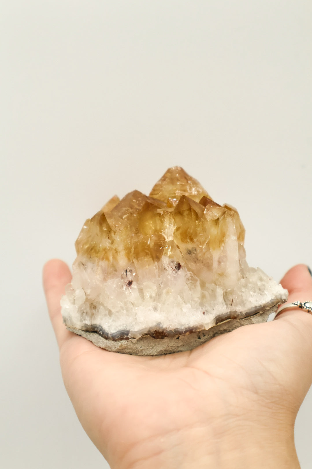 Citrine Druzy Clusters (Various Sizes)