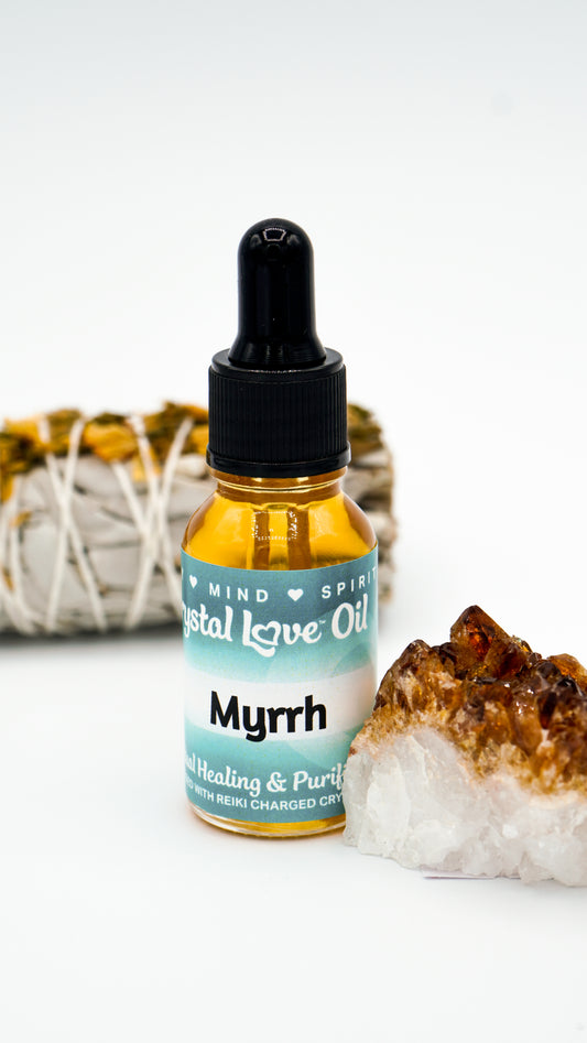 Myrrh Essential Oil by Crystal Love (15ml)