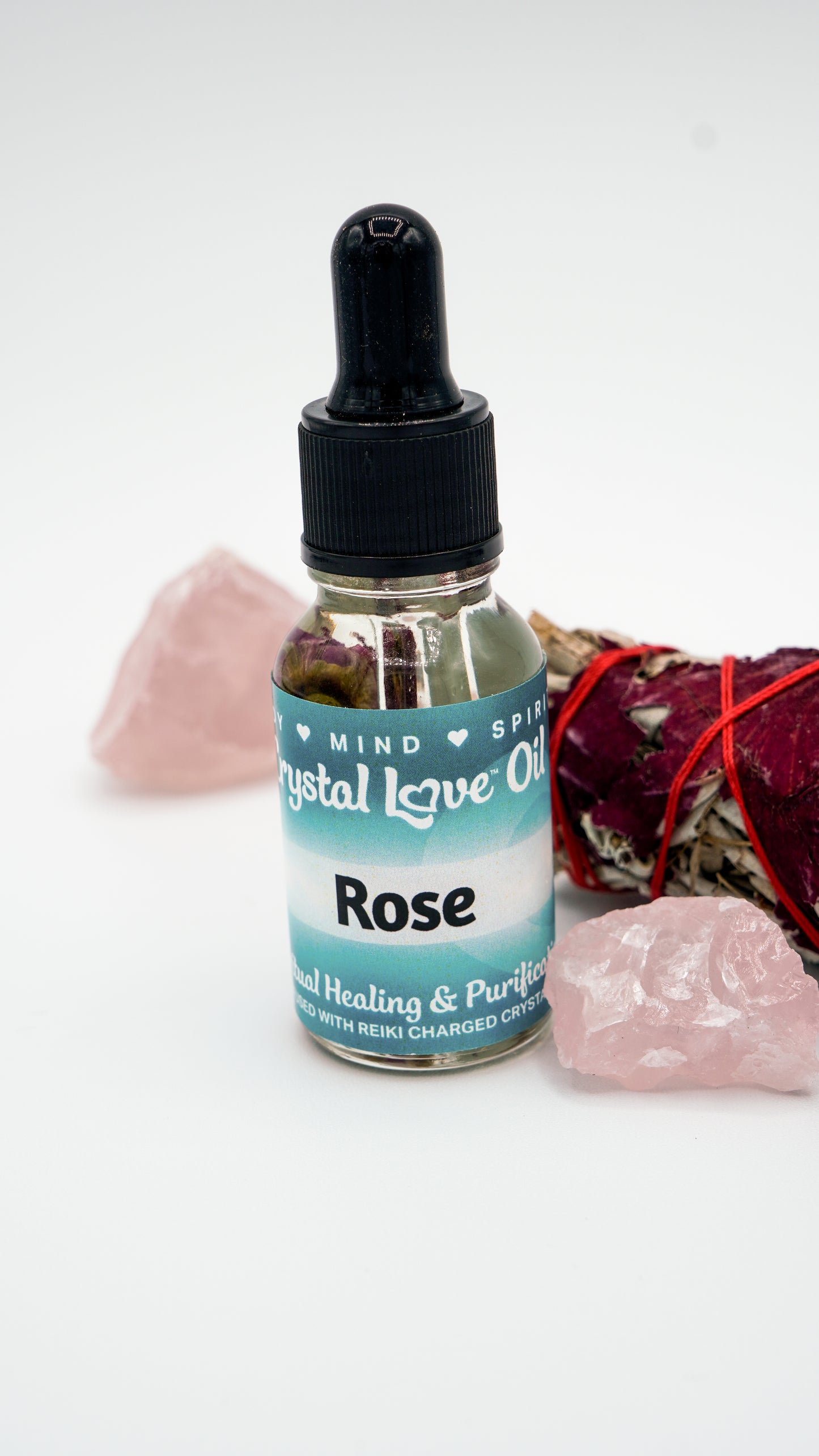 Rose Essential Oil by Crystal Love (15ml)