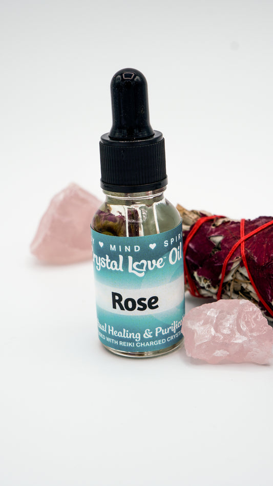 Rose Essential Oil by Crystal Love (15ml)