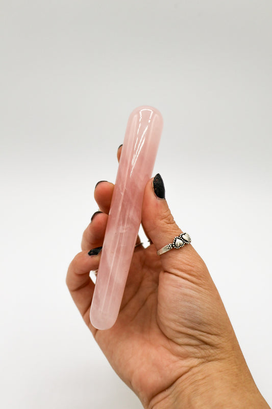 Rose Quartz Massage Wand