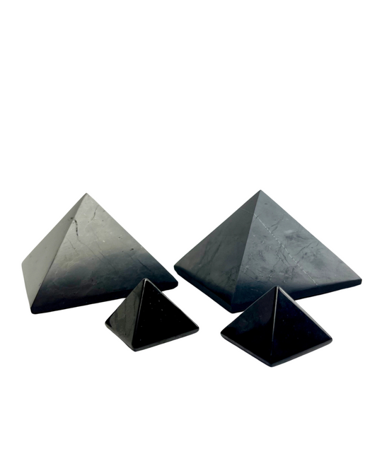 Shungite Pyramids for EMF Protection and Energy Balancing