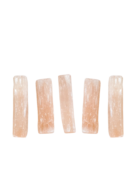 Peach Selenite Sticks (Small)