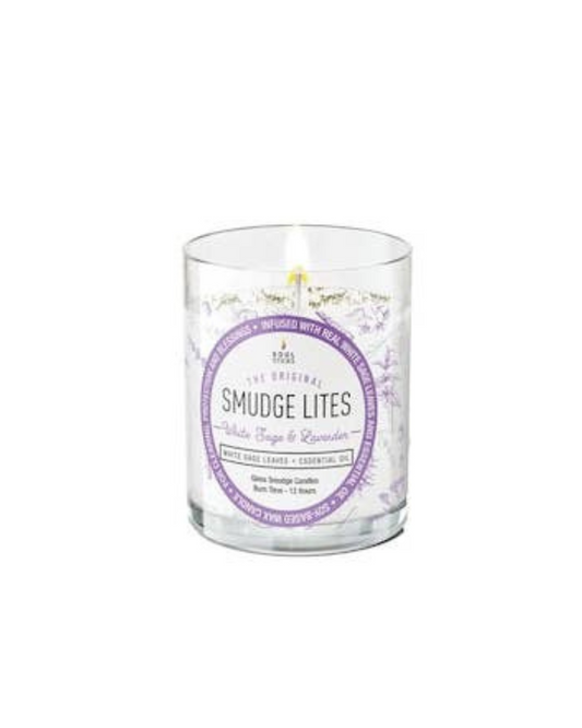 "Smudge Lites" Lavender Sage Votive Smudge Candle