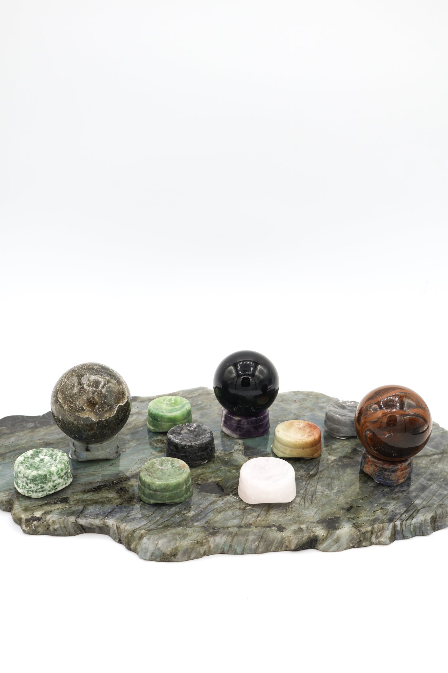 1" Gemstone Sphere Stands | Ball Holder | Sphere Holder
