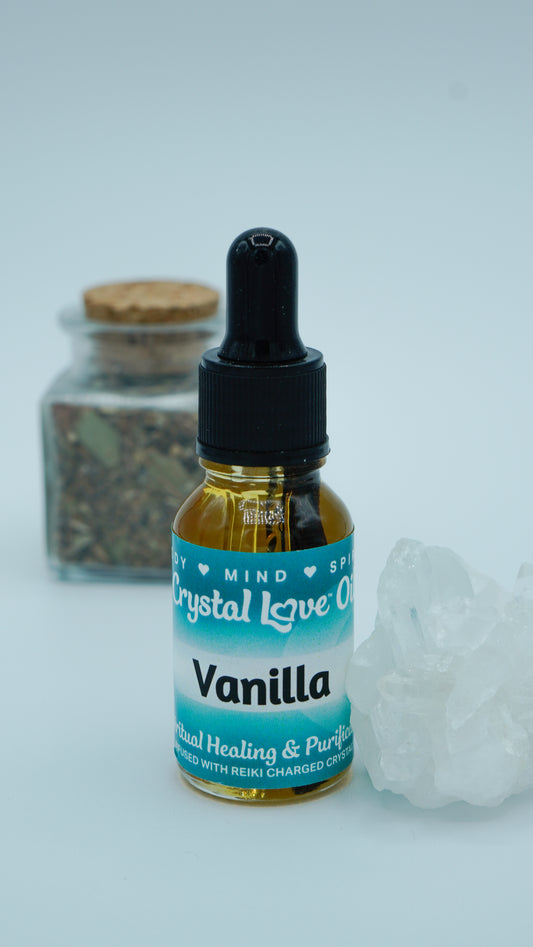 Vanilla Essential Oil by Crystal Love (15ml)