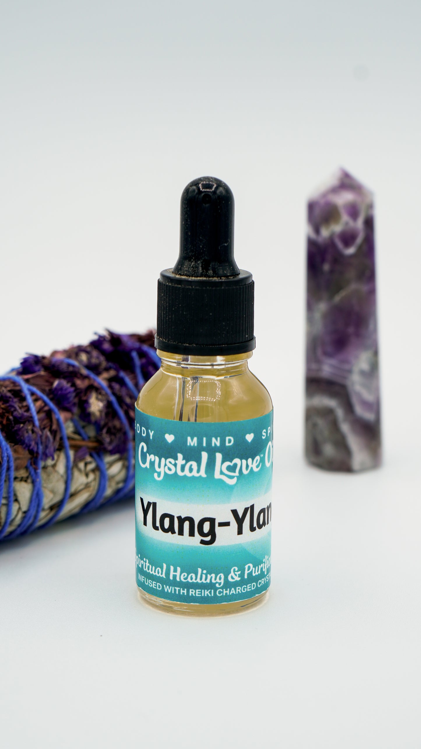 Ylang-Ylang Essential Oil by Crystal Love (15ml)